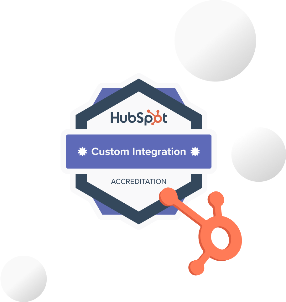 HubSpot badges - Custom Integration