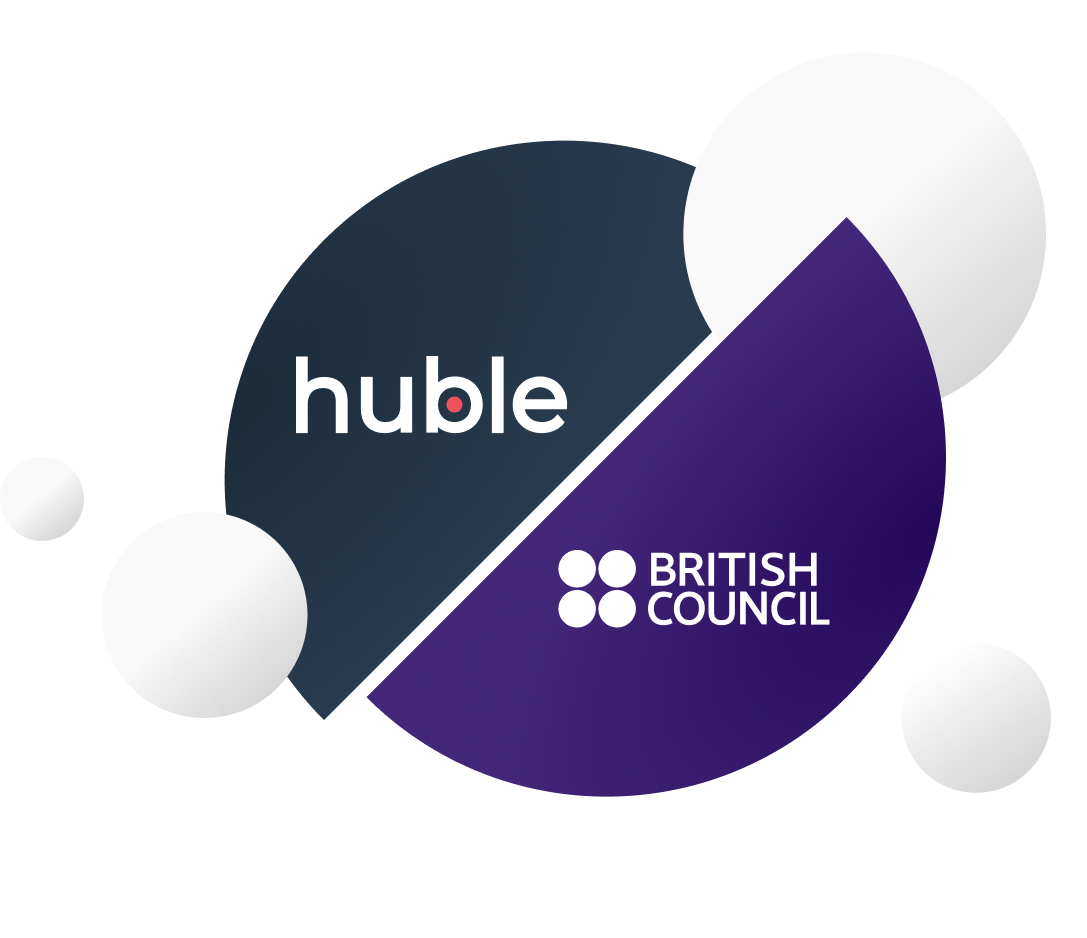 Huble British Council Grpahic