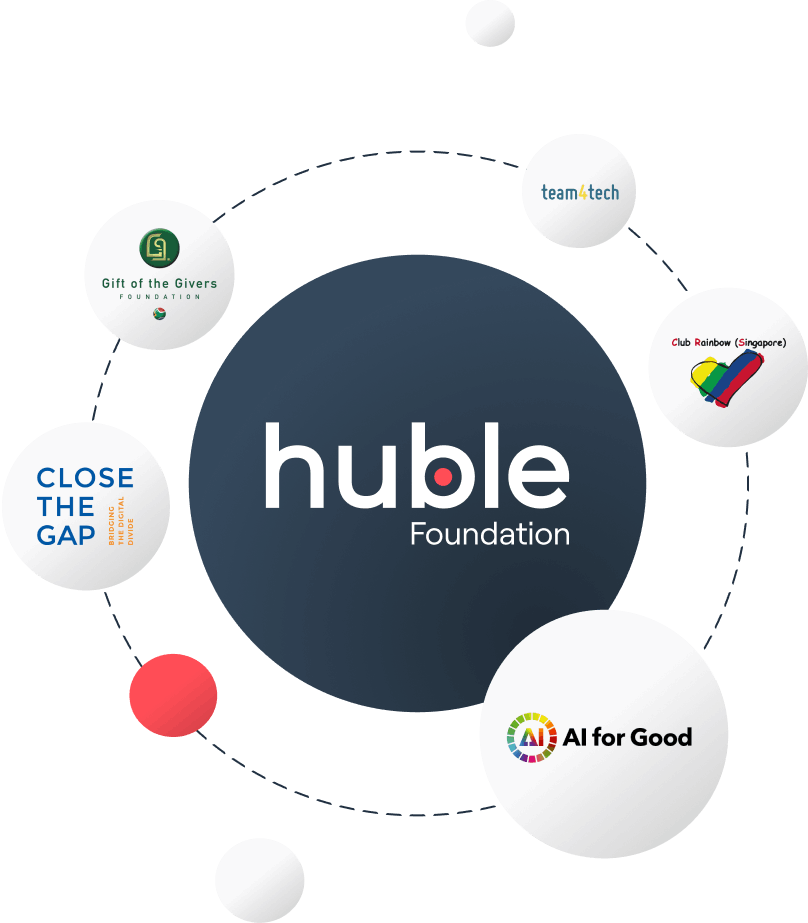 Huble Foundation Grafik